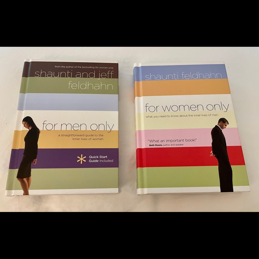 For Women Only, For Men Only Relationship Books by Shaunti and Jeff Feldhahn